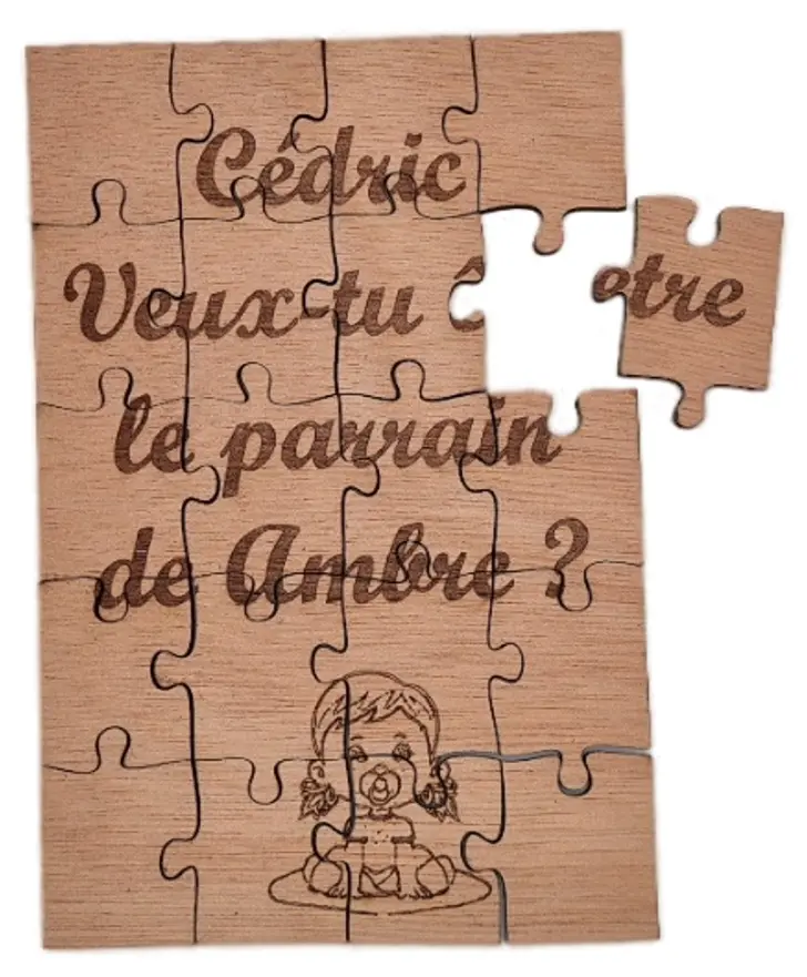 Puzzle en bois - Annonce parrain Fille 3.webp
