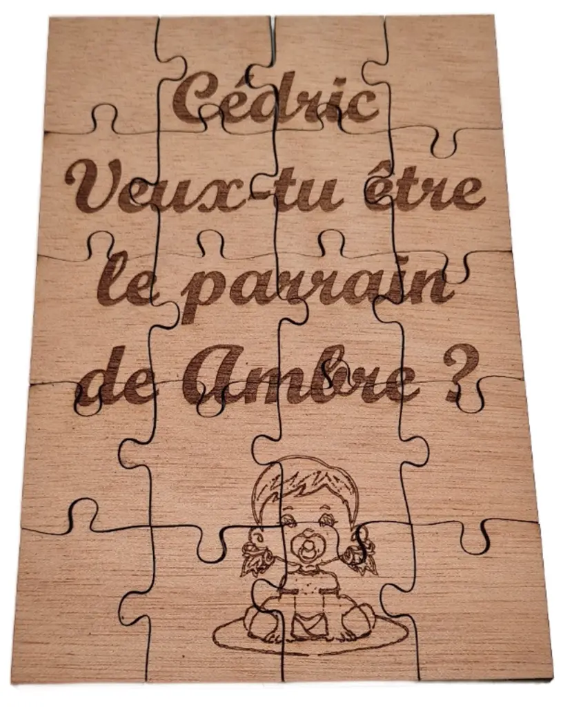 Puzzle en bois - Annonce parrain Fille 2.webp