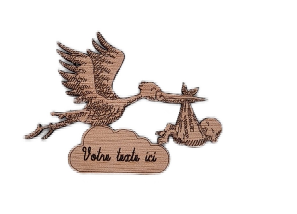 Cigogne & bébé